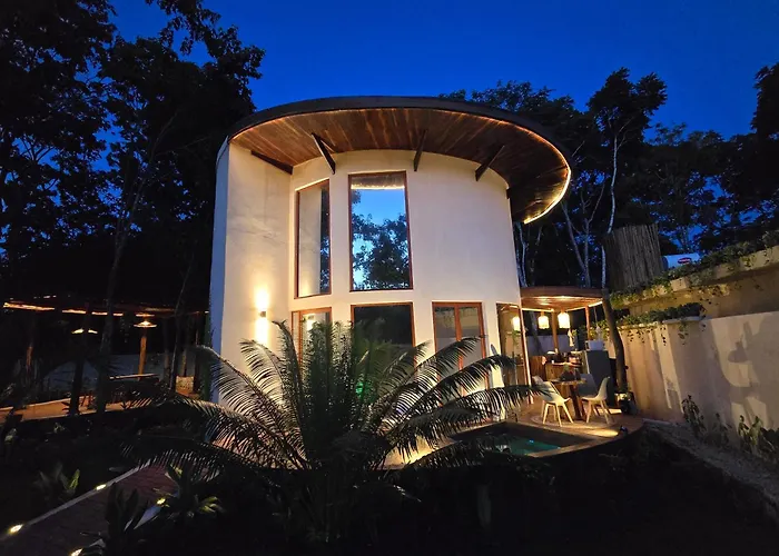 Villa con jacuzzi en Bacalar
